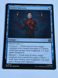 Secret Identity 43 MTG Marvels Spider-Man 2025 Near Mint Uncommon Non Foil - Image 4