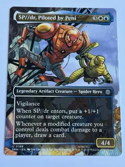 SP/ /dr Piloted by Peni 199 MTG Marvels Spider-Man 2025 Near Mint Non Foil - Image 4