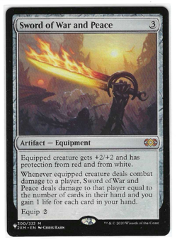 Sword of War and Peace Double Masters Regular MTG NM - Image 1