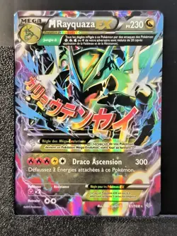 Carte Pokemon M Rayquaza EX 61/108 XY6 Ciel Rugissant FR - Image 2