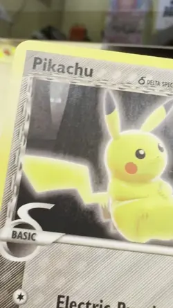 Pokemon Pikachu Non-Holo Pop Series 5 13/17 Common Delta Species 2007 - Image 2