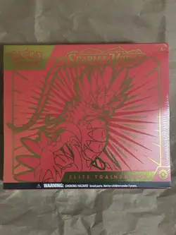 Pokemon TCG Scarlet and Violet ETB Elite Trainer Box Koraidon, New Sealed - Image 1