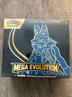 Pokemon Mega Evolution ETB Elite Trainer Box Lucario - Brand New & Sealed ✅ - Image 1