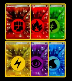 2006 Pokemon EX POWER KEEPERS Set REVERSE HOLO Energy Cards COMPLETE Lot x6 - Image 2