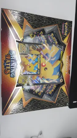 Pokemon TCG Shining Fates Pikachu V Collection Lot of 2 - Image 4
