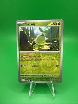 Turtwig 010/162 SV05: Temporal Forces Reverse Holo. Pokemon. B28 - Image 1
