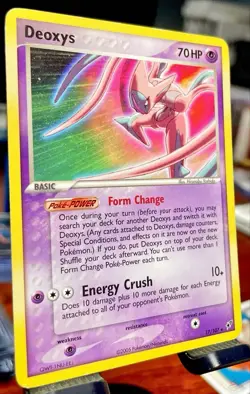 Deoxys 17/107 2005 EX Deoxys Set Pokemon Non Holo Rare MP - Image 2