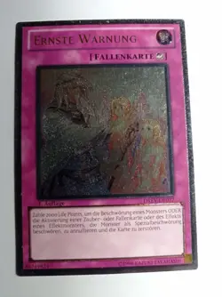 ⚡Ernste Warnung Ultimate Rare DREV 1 Auflage NM- Exc Yugioh Sammlung Selten⚡ - Image 2