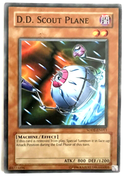 YuGiOh! - D.D. Scout Plane - SDDE-EN011 - Unlimited - Common - Image 1