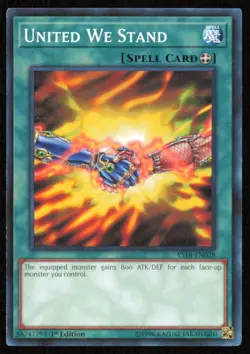 YUGIOH TCG UNITED WE STAND YS18-EN028 COMMON 1ST EDITION - Image 1