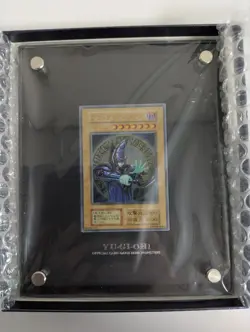 Yugioh OCG Dark Magician Special Card Stainless Limited To 10000 Pieces JP - Image 1
