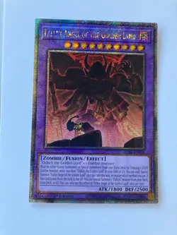 Yugioh Fallen Angel Of The Golden Land Quarter Century Secret Rare - Image 1