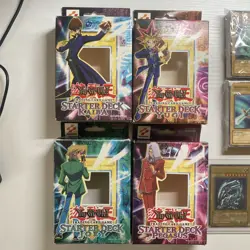 YuGIOh - Yugi, Kaiba, Joey & Pegasus Starter Decks - Complete with Boxes - N/A - Image 2