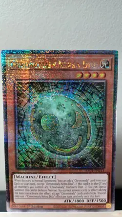 Chronomaly Nebra Disk 1st Edition [NM] - Yu-Gi-Oh! RA04 [Quarter Century Secret] - Image 1