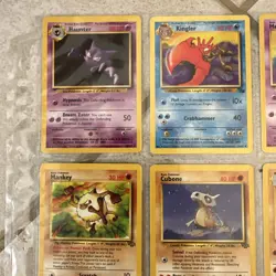 Old Pokemon Cards VINTAGE Collection Lot Of 9 Cards - Image 2