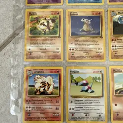 Old Pokemon Cards VINTAGE Collection Lot Of 9 Cards - Image 5