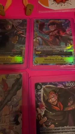 One Piece 16 Card Lot lot with figure amazing deal steal sr or promos - Image 2