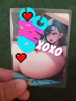 BULMA DRAGON BALL Z WAIFU FOIL ANIME CARD - Image 1