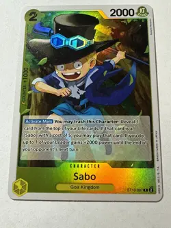 Sabo - ST13-007 - Three Brothers Ultra Deck - One Piece Card Game - Image 1