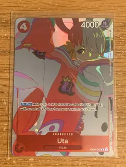One Piece Card Game Uta OP01-005 Gift Collection 2023 Alt Art Promo - Image 1