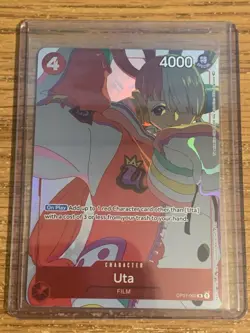 One Piece Card Game Uta OP01-005 Gift Collection 2023 Alt Art Promo - Image 3