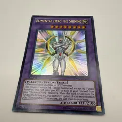 Elemental Hero The Shining YG06-EN001 Yu-Gi-Oh! GX Manga Promotional Cards MP - Image 1