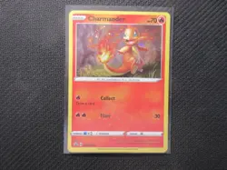 Charmander Holo Promo SWSH092 Pokemon Card LP - Image 1