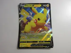Pikachu V Promo SWSH061 Pokemon Card NM - Image 1