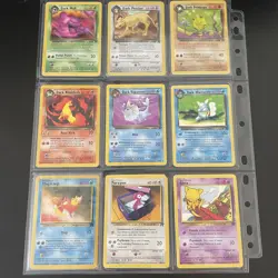 Pokemon Team Rocket Complete Common+Uncommon Team Rocket Set🔥 48/83 cards🔥 - Image 2