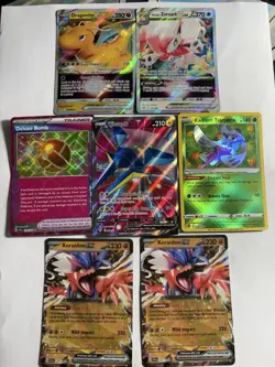 Pokemon TCG - 7 Card Lot!!! VSTAR- FullArt v -Ex !! Fast Shipping - Image 1