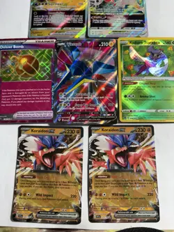Pokemon TCG - 7 Card Lot!!! VSTAR- FullArt v -Ex !! Fast Shipping - Image 3
