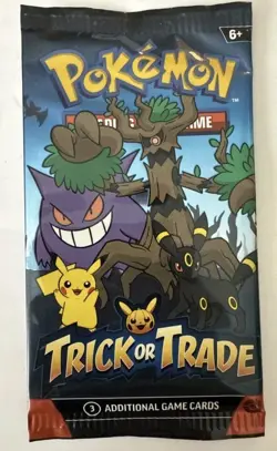 5 Packs Pokemon TCG Trick or Trade Booster Packs 2024 Halloween Card Lot Bundle - Image 2