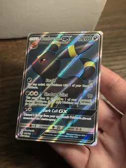 Umbreon GX 142/149 Sun & Moon NM Full Art Ultra Rare Pokemon Card - Image 2