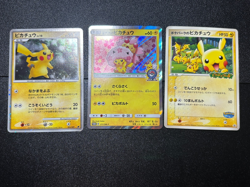 (MP) 3set Cherry Blossom Afro Pikachu 211/SM-P Promo Japanese Pokemon Card - Image 1