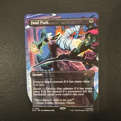 MTG Spider-Man FATAL PUSH 7020 Secret Lair Drop Bonus Card NM Non-Foil - Image 1
