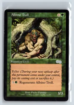 (3X) Albino Troll Urza's Saga Uncommon - MTG Magic the Gathering Card - Image 3