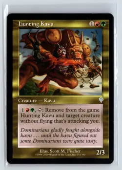 (4X) Hunting Kavu Invasion Uncommon - MTG Magic the Gathering Card - Image 5