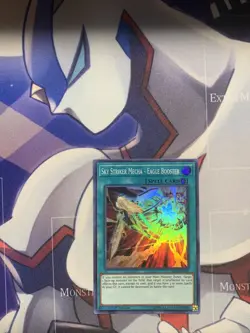 Yu-Gi-Oh Card - DASA-EN035 - SKY STRIKER MECHA - EAGLE BOOSTER (super rare holo) - Image 1