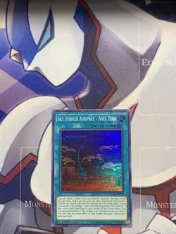Yu-Gi-Oh Card - DASA-EN039 - SKY STRIKER AIRSPACE - AREA ZERO (super rare holo) - Image 1