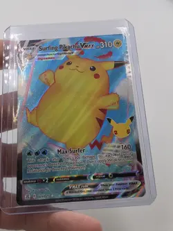 Surfing Pikachu VMAX 009/025 - Celebrations - Ultra Rare Holo Pokemon Card NM - Image 2