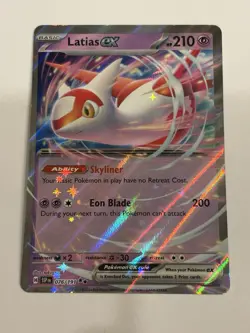 Pokemon TCG Latias EX Surging Sparks Double Rare Card 76/191 NM Condition - Image 1
