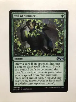 Veil of Summer M20 NM MTG - Image 1