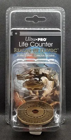 Ultra Pro Realms of Havoc Dayoote Metal Life Counter Collectors Limited Edition - Image 1