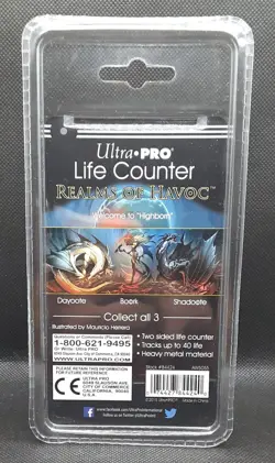 Ultra Pro Realms of Havoc Dayoote Metal Life Counter Collectors Limited Edition - Image 2