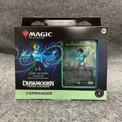 MTG: Jump Scare! Duskmourn House of Horror Commander, Sealed Box is Worn - Image 1