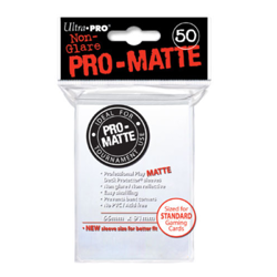 Ultra Pro - Standard Sleeves - Matte White (50ct) - Image 1