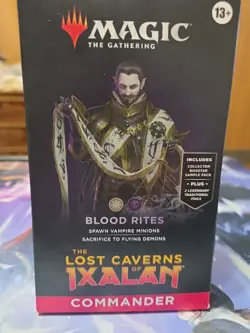 Magic The Gathering - The Lost Caverns of Ixalan - Blood Rites - Commander Deck - Image 1