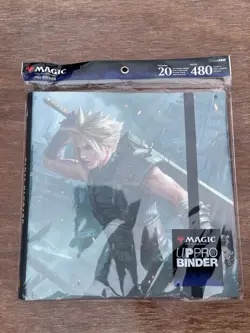 SEPHIROTH CLOUD ULTRA PRO FINAL FANTASY 12 POCKET PRO BINDER MAGIC MTG NEW SEAL - Image 1