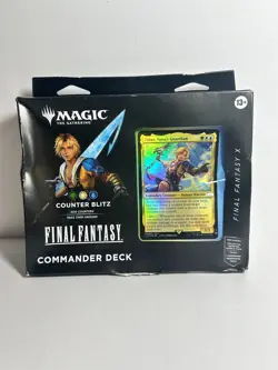 MtG Final Fantasy X Commander Deck Counter Blitz SEALED Magic The Gatherin BOX D - Image 1