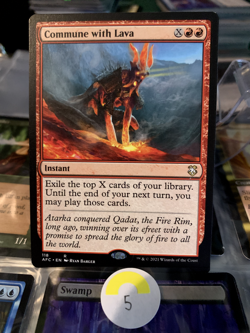 Commune with Lava [Dungeons & Dragons: Adventures in the Forgotten Realms Comman - Image 1